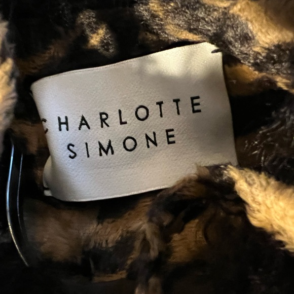 Charlotte Simone Maddie Coat - Sz. L- NWT- Limited Edition 🐅🐅🐅🐅 - Picture 9 of 12